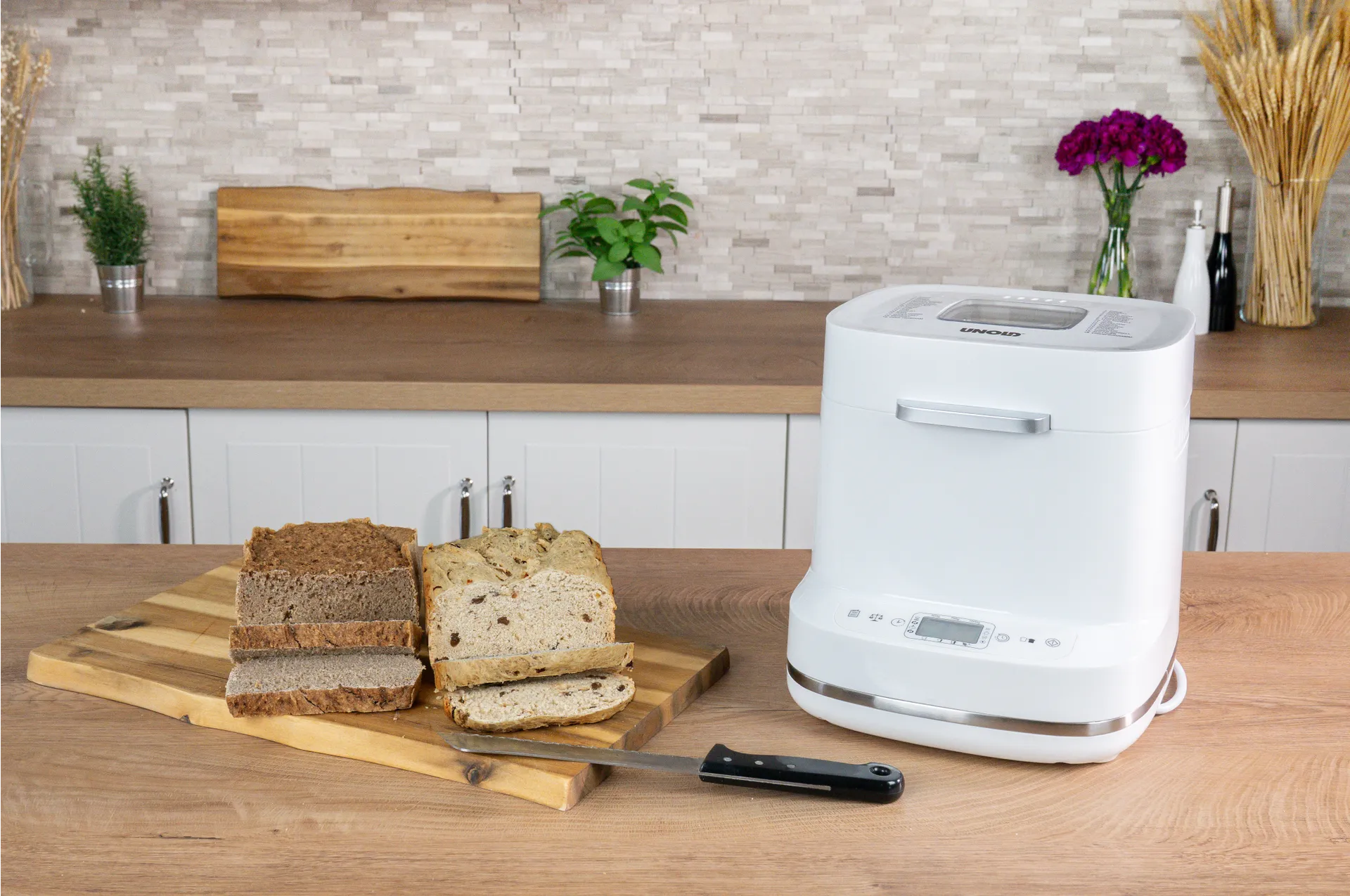 Unold Backmeister Bernd 68120 Brotbackmaschine 550 W Weiß – Bild 7