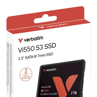 Verbatim Vi550 S3 2 TB 2.5″ Serial ATA III Verbatim Vi550 S3 2 TB 2.5″ Serial ATA III