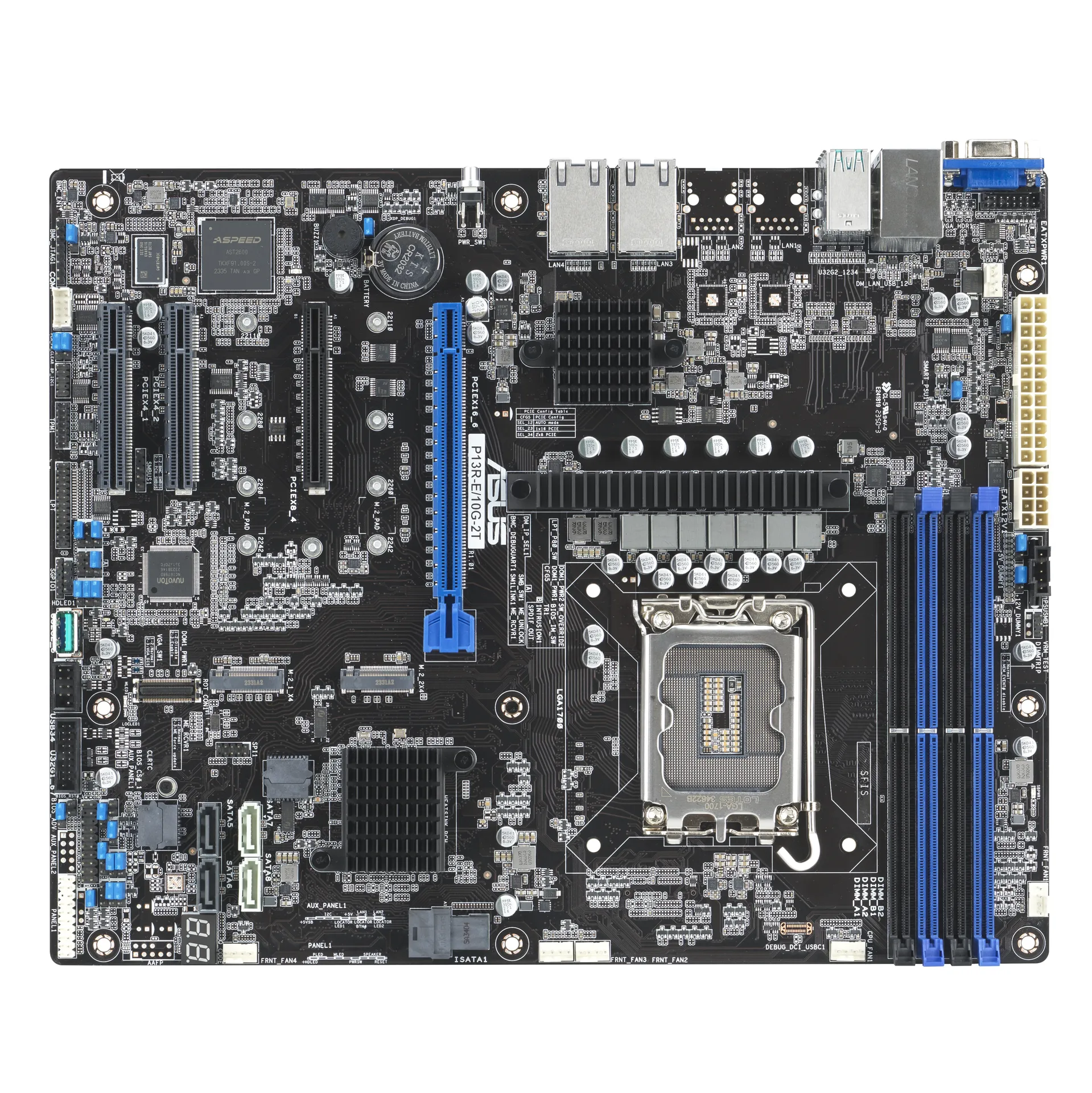 ASUS P13R-E/10G-2T Intel C266 LGA 1700 ATX – Bild 3