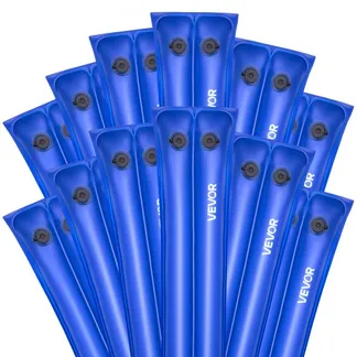 VEVOR Pool Beschwerungssack, 12 Packungen à 300 cm, 0,4 mm dicke PVC-Säcke mit Gewichten mit auslaufsicherem Schraubverschluss, Wassersäcke zur Befestigung von Poolabdeckungen im Winter, blau VEVOR Pool Beschwerungssack, 12 Packungen à 300 cm, 0,4 mm dicke PVC-Säcke mit Gewichten mit auslaufsicherem Schraubverschluss, Wassersäcke zur Befestigung von Poolabdeckungen im Winter, blau