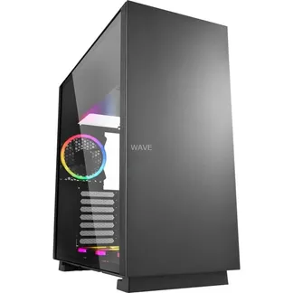 PURE STEEL RGB, Tower-Gehäuse PURE STEEL RGB, Tower-Gehäuse