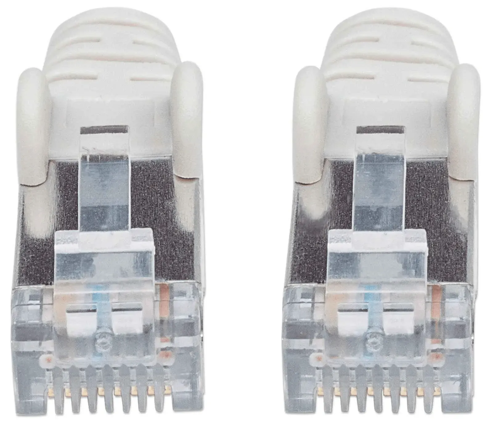 Intellinet Netzwerkkabel mit Cat6a-Stecker und Cat7-Rohkabel, S/FTP, 100% Kupfer, LS0H, 5 m, grau – Bild 2