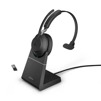 Jabra Evolve2 65 Link380a MS Mono Stand Black Jabra Evolve2 65 Link380a MS Mono Stand Black