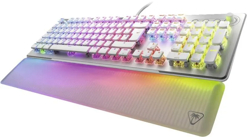 Turtle Beach Vulcan II Max Tastatur Gaming USB Deutsch Weiß – Bild 2