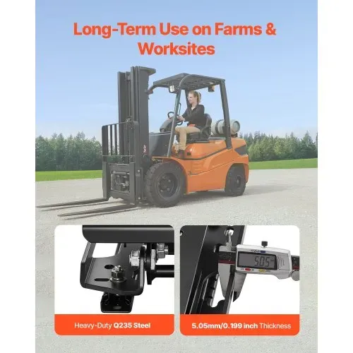 VEVOR Sitzfederungssatz mit Sitzgleitschiene, luftgefederte Sitzfederung für Zero-Turn-Rasenmäher, 150 mm von vorne nach hinten verstellbar, Traktor-Sitzfederungssatz für Gabelstapler, Bulldozer – Bild 4