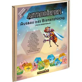 Astrobienen: Ausbau des Bienenstocks, Brettspiel Astrobienen: Ausbau des Bienenstocks, Brettspiel