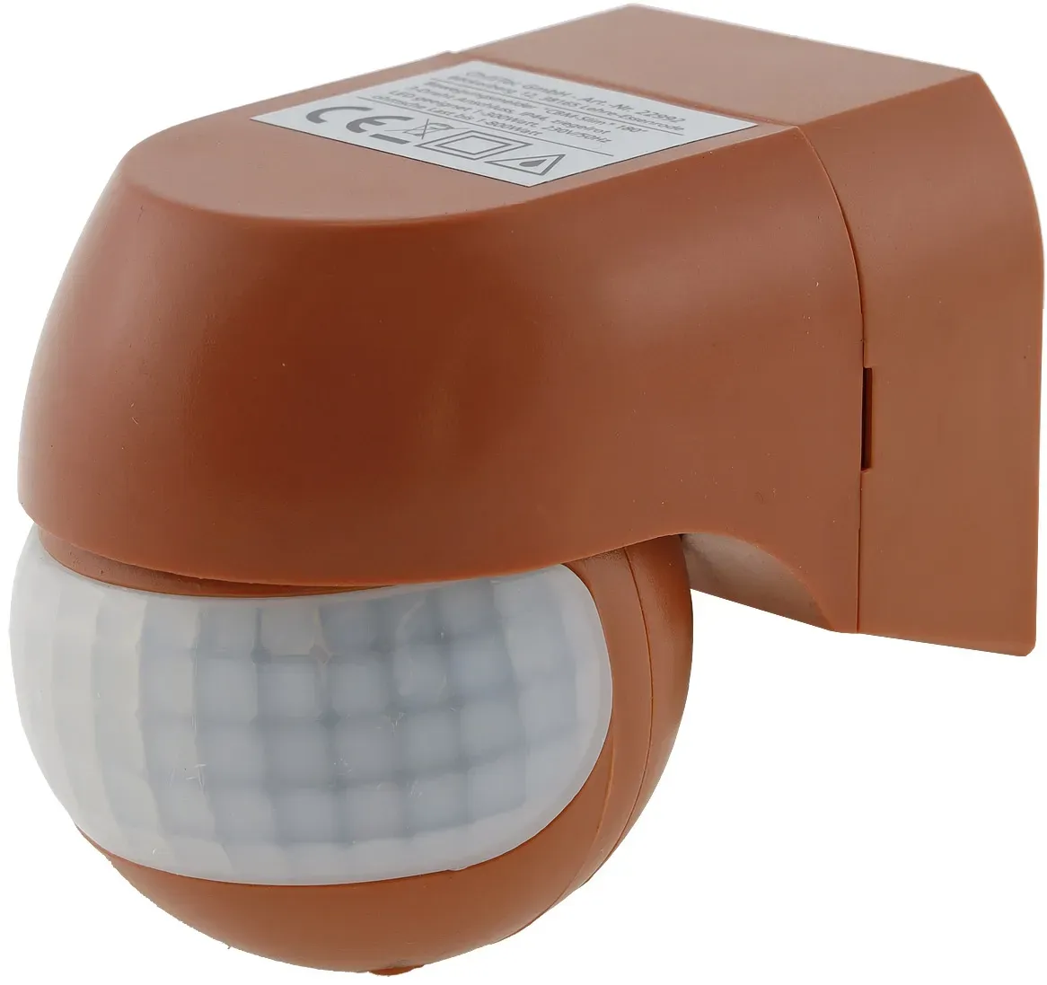 Aufputz Bewegungsmelder „CBM-Slim“ 180° LED geeignet, IP44, 1-800W, ziegelrot Aufputz Bewegungsmelder „CBM-Slim“ 180° LED geeignet, IP44, 1-800W, ziegelrot