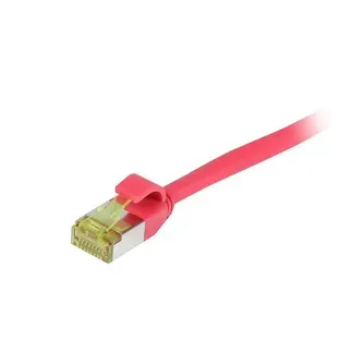 Patchkabel RJ45, CAT6A 500Mhz, 10m, rot, S-STP(S/FTP), slimline rund d=4,5mm, TPE/LSZH(Superflex), AWG28, mit CAT7 Rohkabel, Synergy 21 Patchkabel RJ45, CAT6A 500Mhz, 10m, rot, S-STP(S/FTP), slimline rund d=4,5mm, TPE/LSZH(Superflex), AWG28, mit CAT7 Rohkabel, Synergy 21