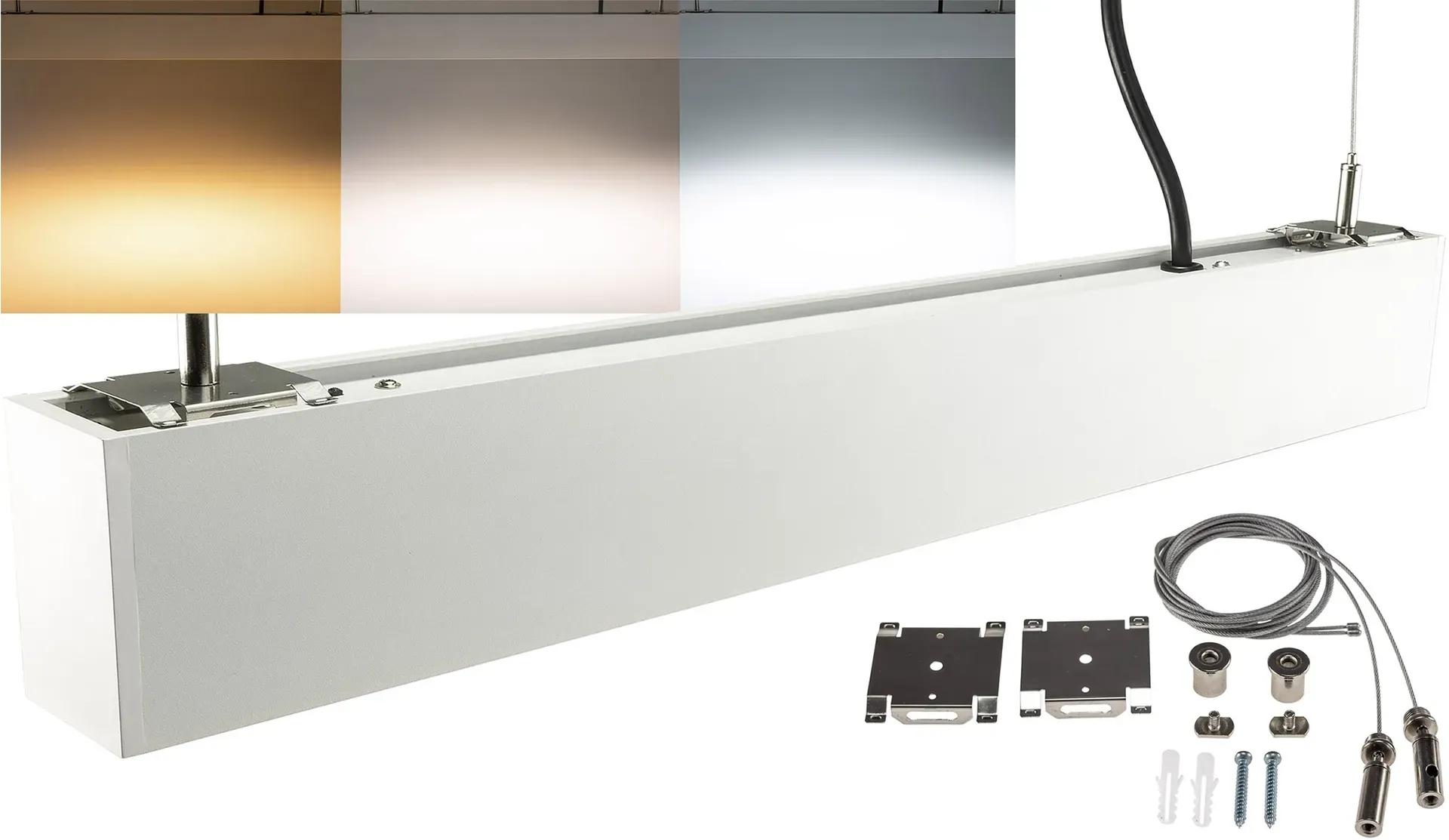 LED Hängeleuchte „CT-OL CCT 60“ 230V, 60cm, 18W, CCT 3000-6000k LED Hängeleuchte „CT-OL CCT 60“ 230V, 60cm, 18W, CCT 3000-6000k