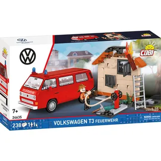 Volkswagen T3 Feuerwehr, Konstruktionsspielzeug Volkswagen T3 Feuerwehr, Konstruktionsspielzeug