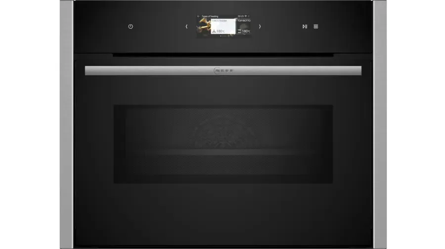 Neff N 90 C24MS31N0 Backofen 45 l 3600 W Schwarz, Edelstahl Neff N 90 C24MS31N0 Backofen 45 l 3600 W Schwarz, Edelstahl