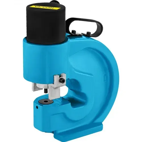 VEVOR Hydraulische Lochstanzwerkzeug 35T Hydraulic Knockout mit Metallplatten Punch Driver 4 Lochstanzwerkzeug Handpumpen-Kit 110 mm Kehle Schneideisen Hydraulische Locher Blechlocher Locheisen – Bild 8