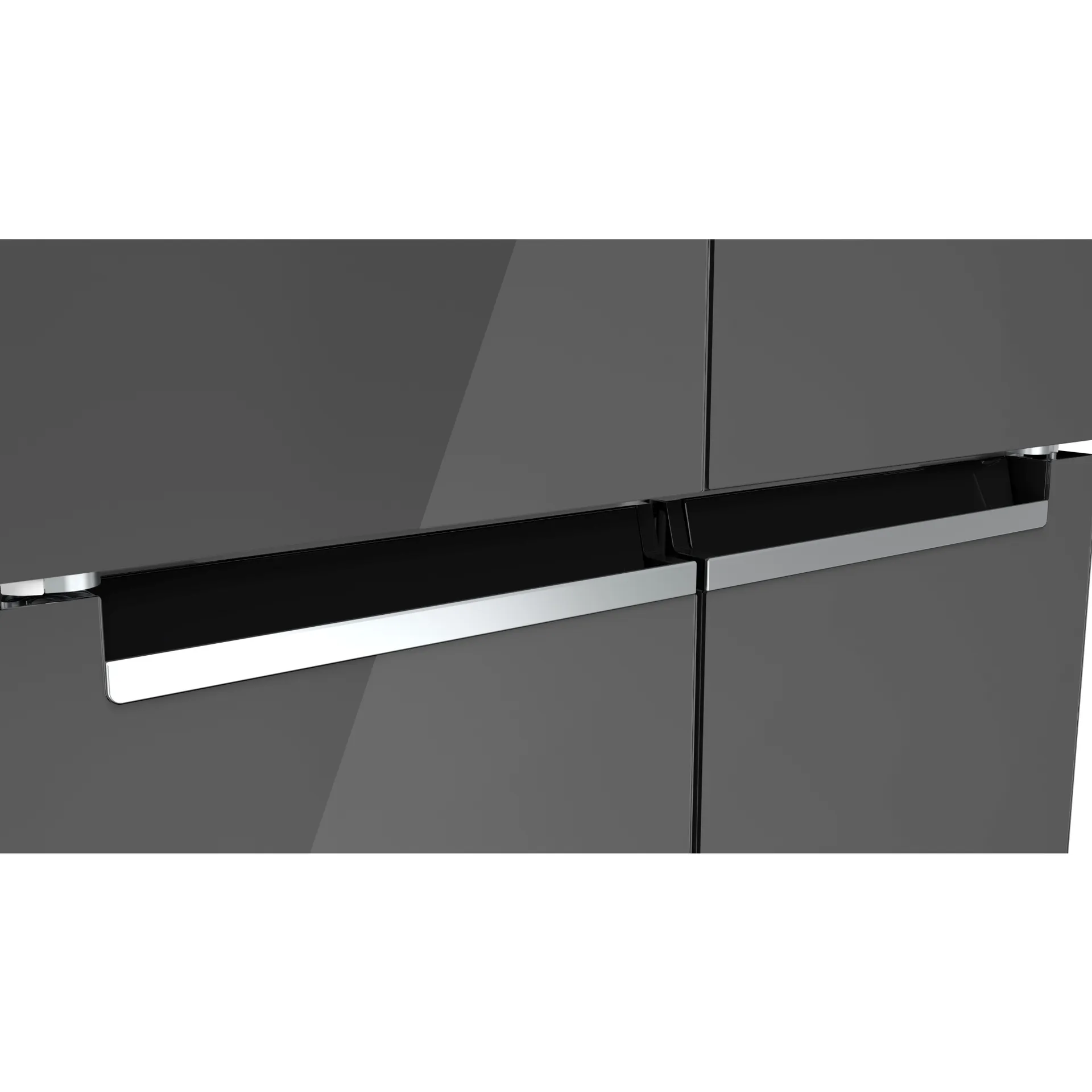 Bosch Serie 4 KMC85LEEA Side-by-Side Kühlkombination Freistehend 547 l Grau – Bild 4