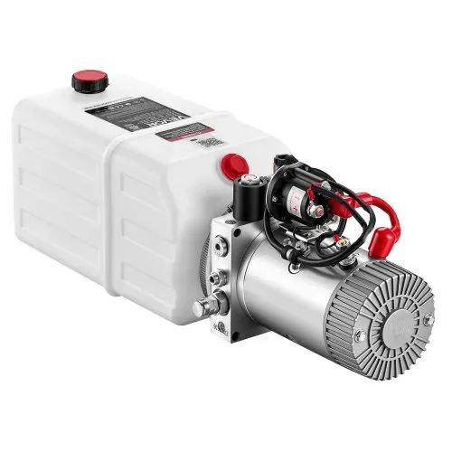 VEVOR Hydraulikaggregat Hydraulikpumpe 1600 W 7 Qt 3,4 L/min Einfachwirkend für Ladebordwände Scherenhubtische Becherförderer, Entlastungsdruck 22 Mpa, Überdruckventil, Handregler, Horizontale Montage – Bild 10