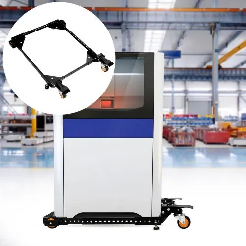 VEVOR Mobiler Unterbau, Tragkraft 650 lbs, einstellbar von 12 x 12 Zoll bis 36 x 36 Zoll, robuster universeller mobiler Unterbau mit Schwenkrädern, für Holzbearbeitungsgeräte, Bandsägen, Elektrowerkzeuge, Maschinen – Bild 7