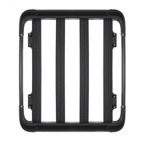 VEVOR Dachgepäckträgerkorb Autodachkorb (1216 x 1020 x 142 mm) universeller Dachgepäckträger aus rostfreiem legiertem Stahl (68 kg Max Tragkraft), Autodach-Gepäckträger für SUV Lkw – Bild 10