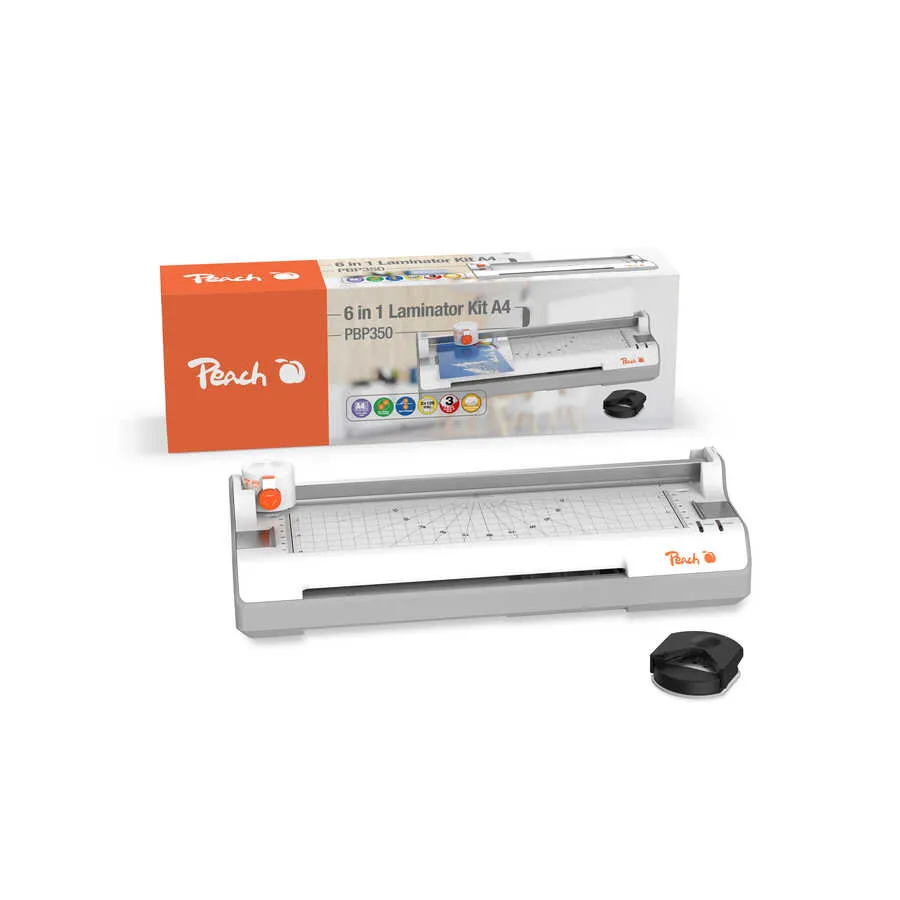 Peach PBP350 Kalt-/Warmlaminator 250 mm/min Weiß – Bild 4