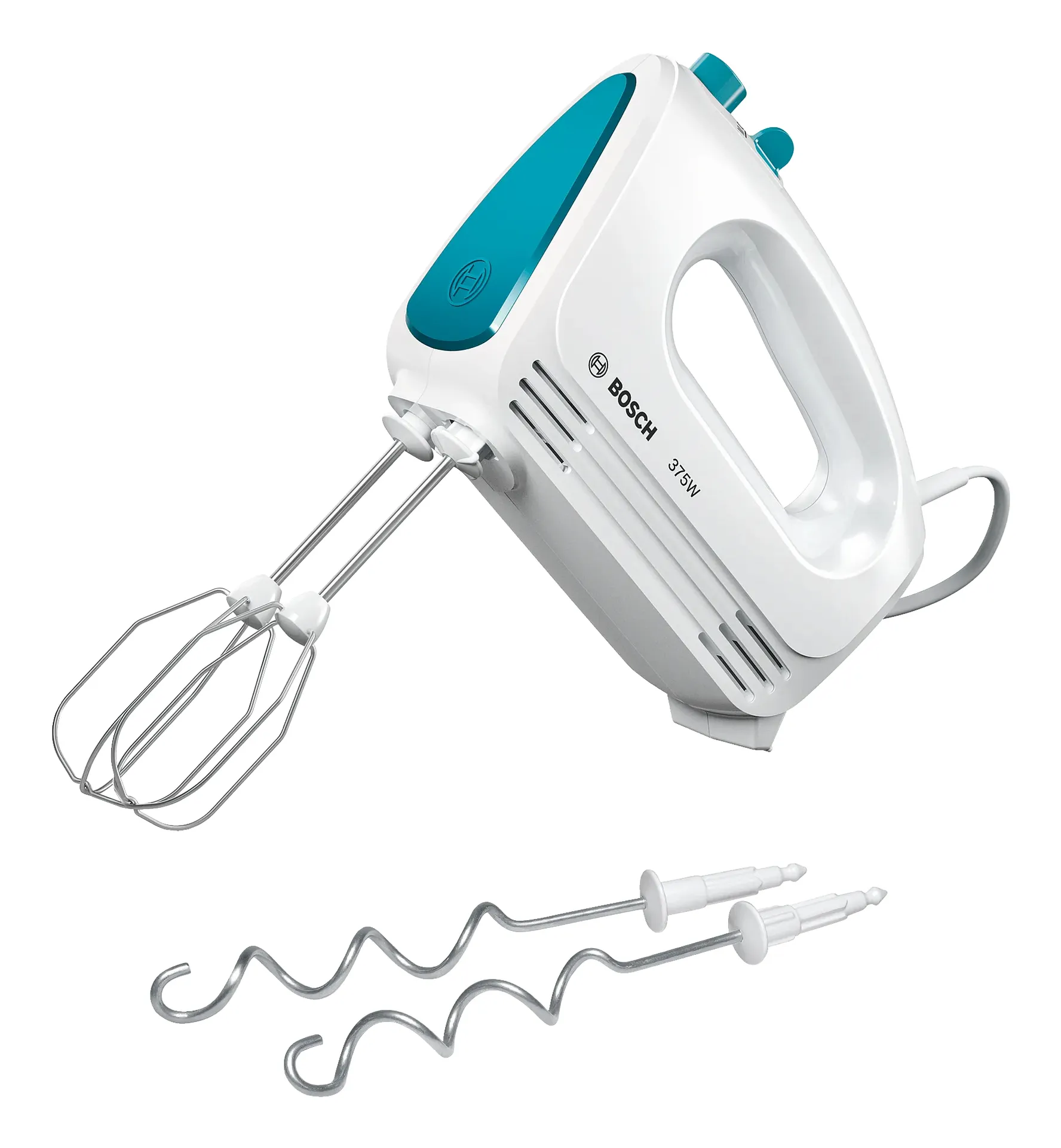 Bosch MFQ2210D Mixer Handmixer 375 W Blau, Weiß Bosch MFQ2210D Mixer Handmixer 375 W Blau, Weiß