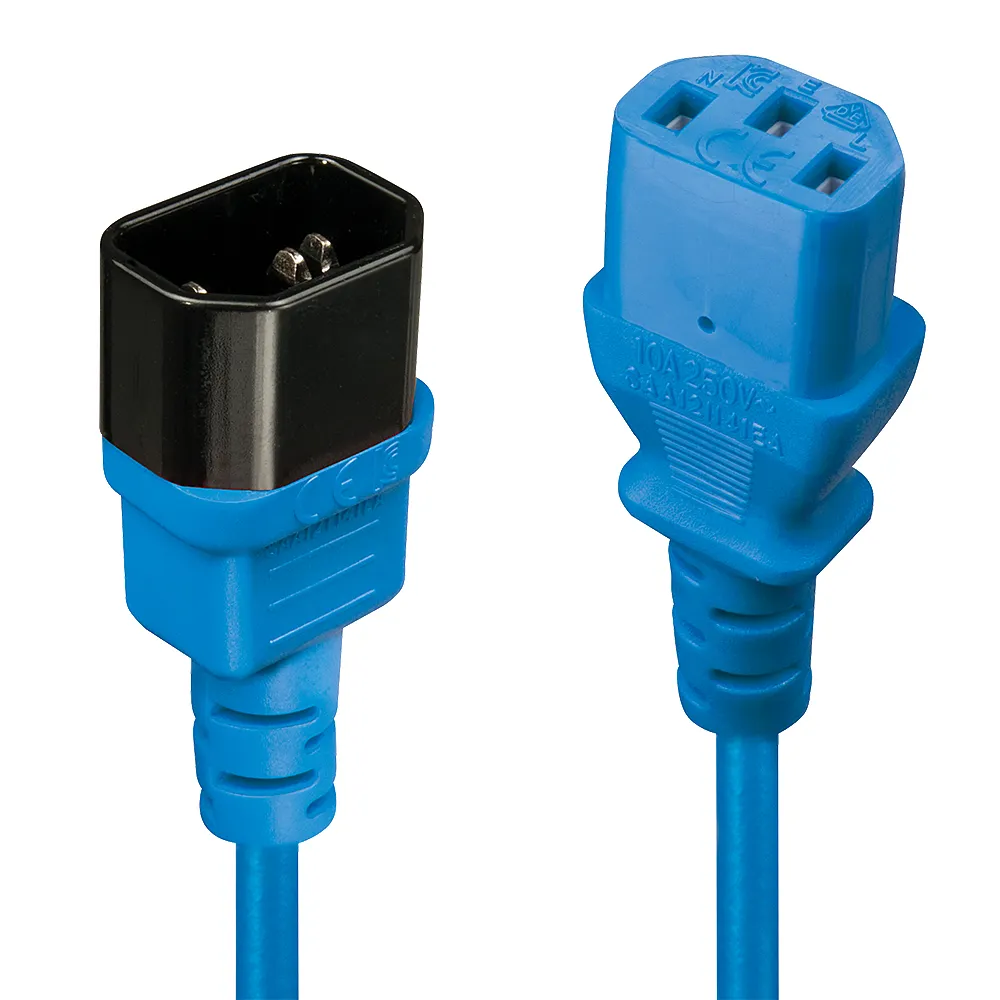 Lindy 30471 Stromkabel Schwarz, Blau 1 m C14-Koppler C13-Koppler Lindy 30471 Stromkabel Schwarz, Blau 1 m C14-Koppler C13-Koppler