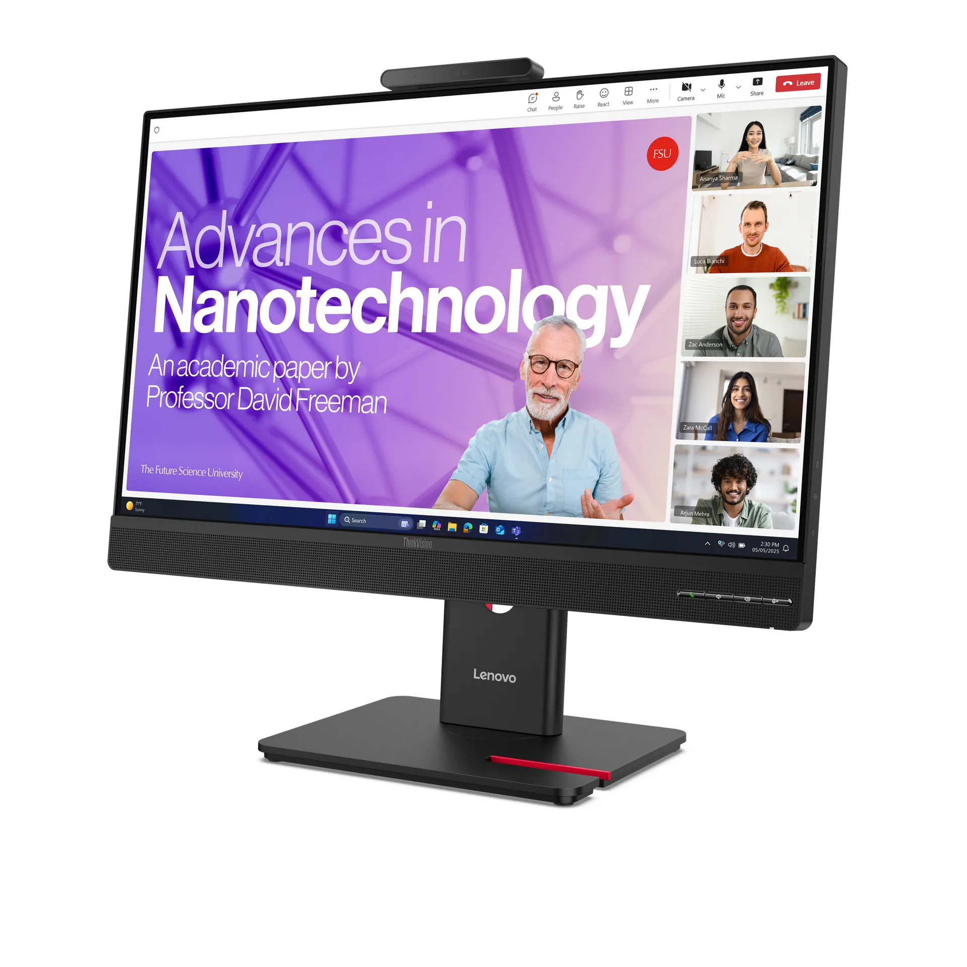 Lenovo ThinkVision T27QD-4v Monitor – Bild 3