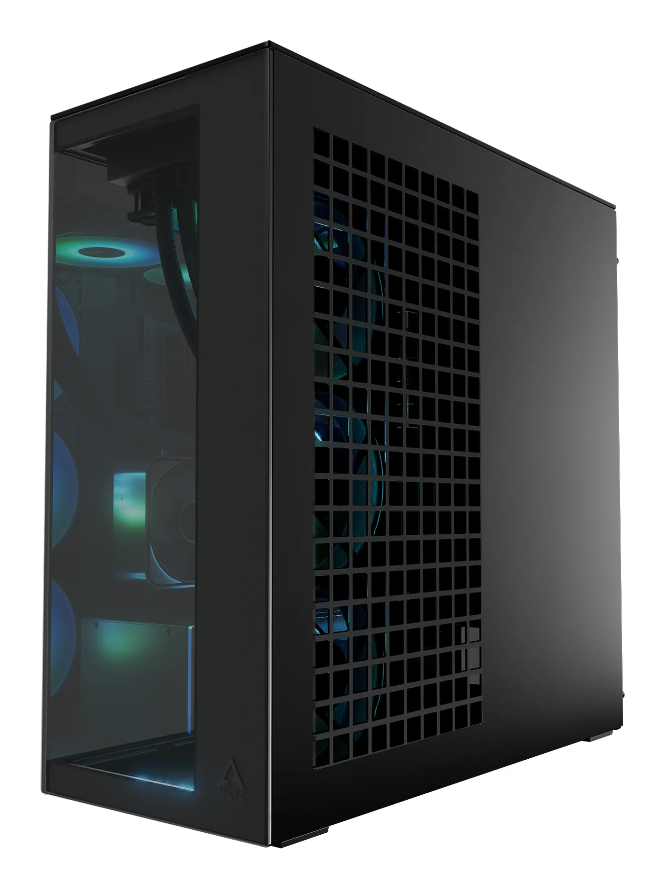 ARCTIC Xtender VG (Black) Premium E-ATX PC-Gehäuse mit vertikaler GPU-Montage – Bild 5