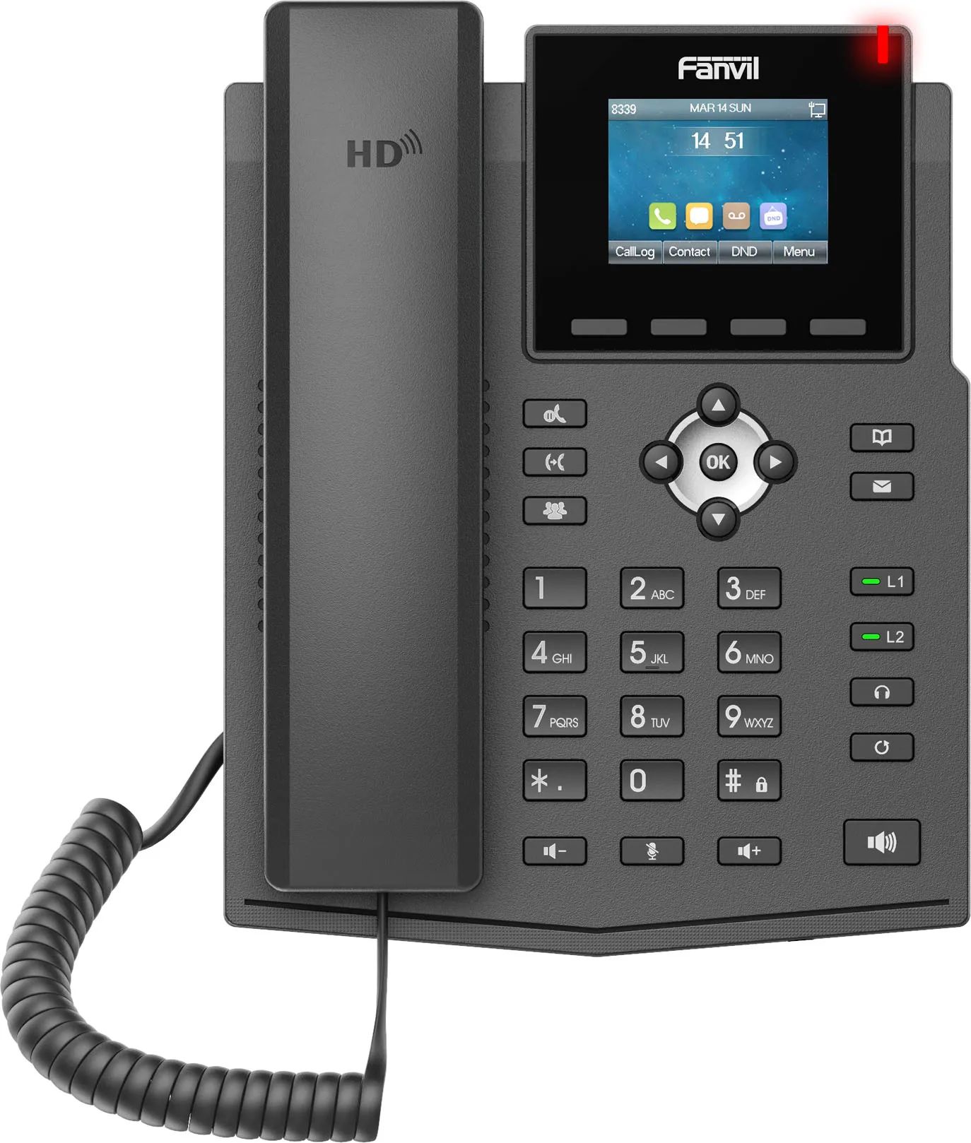 Fanvil X303P, Entry Level IP Phone / SIP / POE Fanvil X303P, Entry Level IP Phone / SIP / POE
