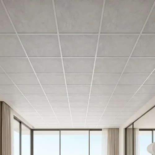 VEVOR 12 Stk. Deckenpaneele Deckenfliesen PVC-Schaumplatte 605x605mm Weiß, Marmormuster, Wasserfest, Brandschutz, Zuschneidbar, Für Abgehängte Decke Geeignet, Moderne Innendekoration für Heim Büro – Bild 7