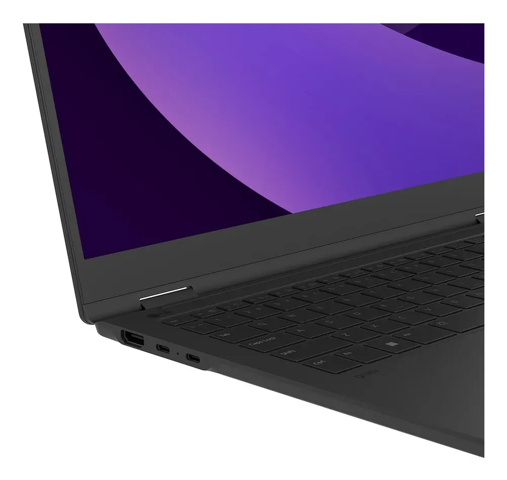 LG Gram Pro 16TB90TP Intel Core Ultra 7 255H Hybrid (2-in-1) 40,6 cm (16") Touchscreen WQXGA+ 16 GB LPDDR5x-SDRAM 1 TB SSD Wi-Fi 7 (802.11be) Windows 11 Pro Deutsch Schwarz – Bild 5