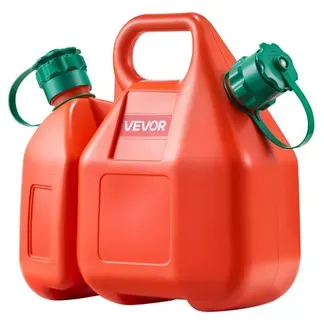 VEVOR Kraftstoffkanister, 6 L Kraftstofftank mit Ausguss & 1,9 L zusätzlichem Ölbehälter, max. Durchflussrate 5,5 L/min, Flüssigkeitsbehälter für die meisten Autos, Motorräder, ATVs & UTVs VEVOR Kraftstoffkanister, 6 L Kraftstofftank mit Ausguss & 1,9 L zusätzlichem Ölbehälter, max. Durchflussrate 5,5 L/min, Flüssigkeitsbehälter für die meisten Autos, Motorräder, ATVs & UTVs
