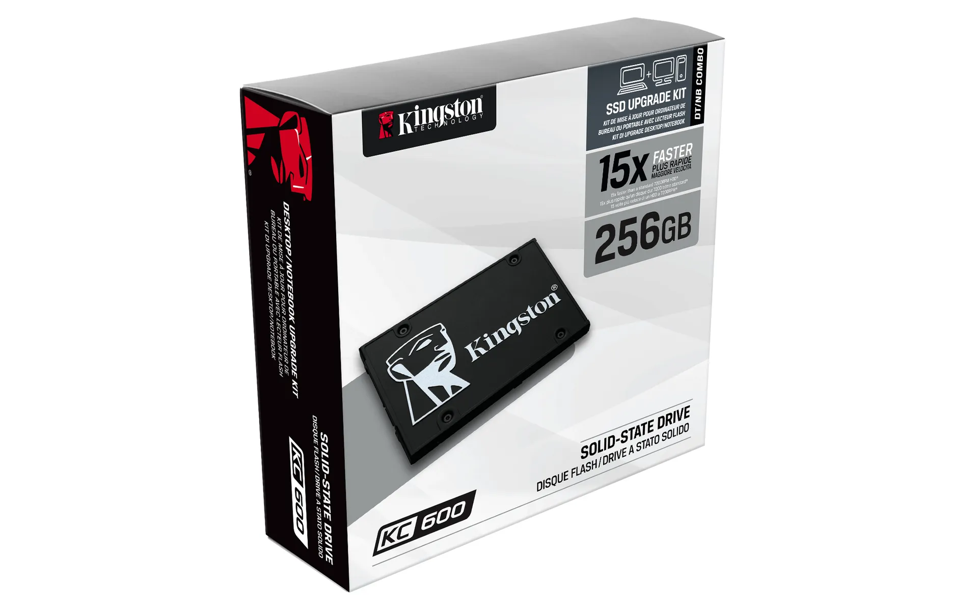 Kingston Technology 256G SSD KC600 SATA3 2.5" – Bild 5