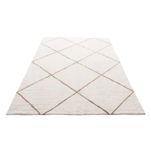 VEVOR Kurzflor Teppich 2743x1829 mm, kuscheliger Wohnzimmerteppich, 20 mm Florhöhe, Bodenteppich für Wohnzimmer, Schlafzimmer, Wintergarten, fusselfrei und mit rutschfester TPR-Unterseite, weiß – Bild 9