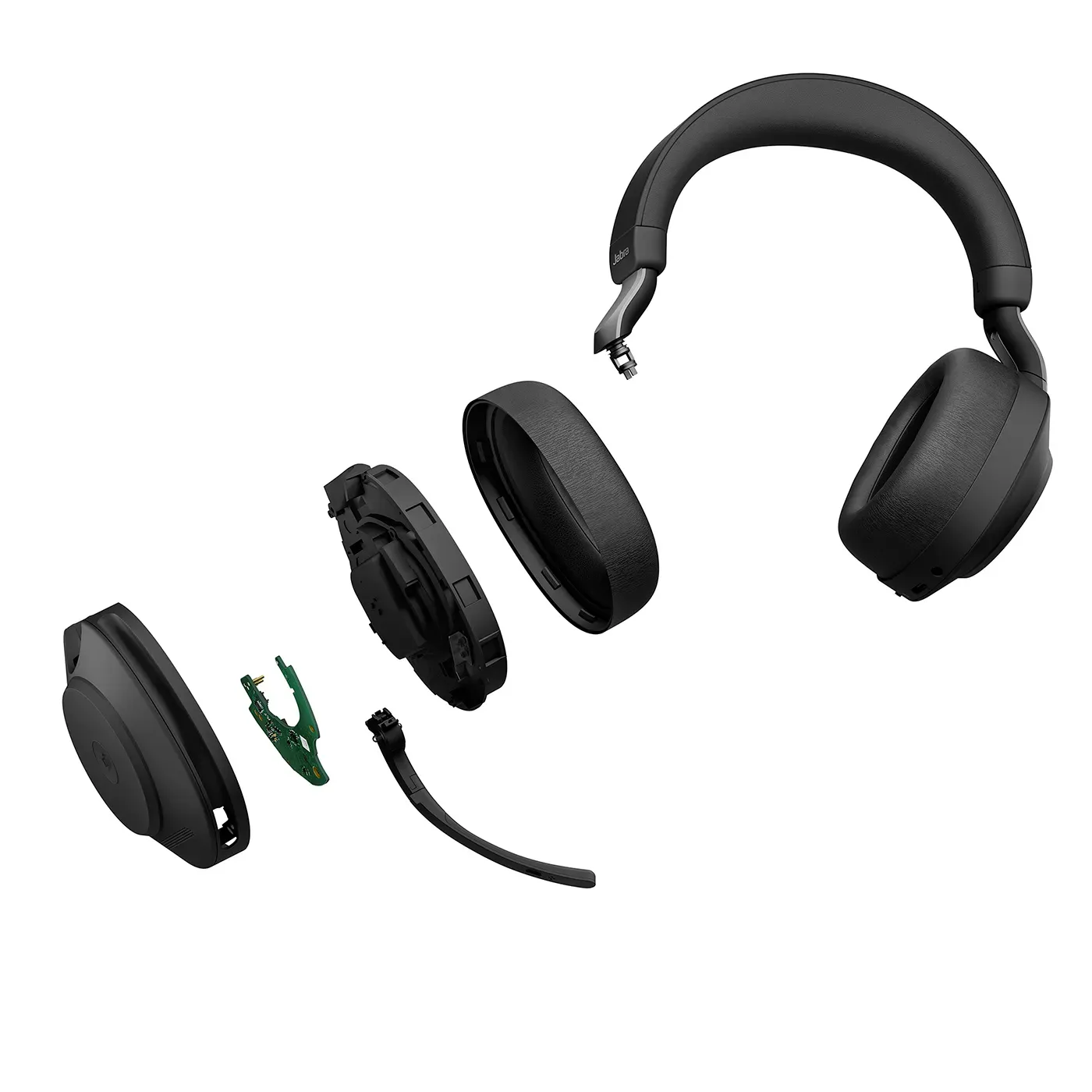 Jabra Evolve2 85 Link380/390a MS Stand Black – Bild 2