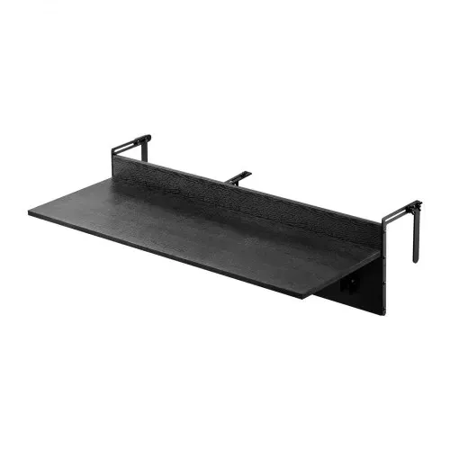 VEVOR Balkontisch, 1220x300mm, klappbarer Balkonhängetisch, Klapptisch für den Außenbereich, 22 kg Tragkraft, passend für Geländer von 2,54 bis 10,92 cm, Serviertisch für Terrasse und Deck – Bild 8