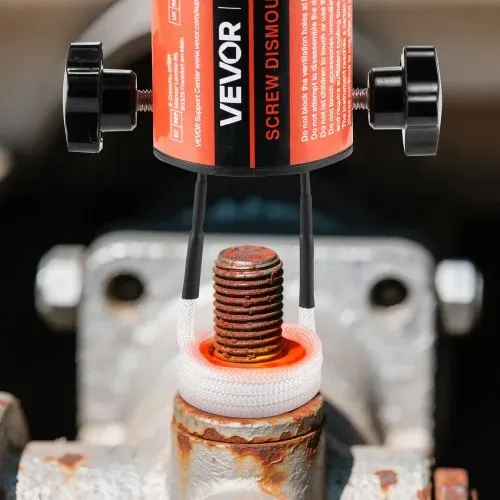 VEVOR Induktionsheizgerät zum Entfernen von Schrauben, 1500 W, magnetisches Induktionsheizgerät-Set, Heizgerät zum Entfernen von rostigen Schrauben, Autowerkstatt-Reparaturwerkzeuge mit 8 Spulen – Bild 7