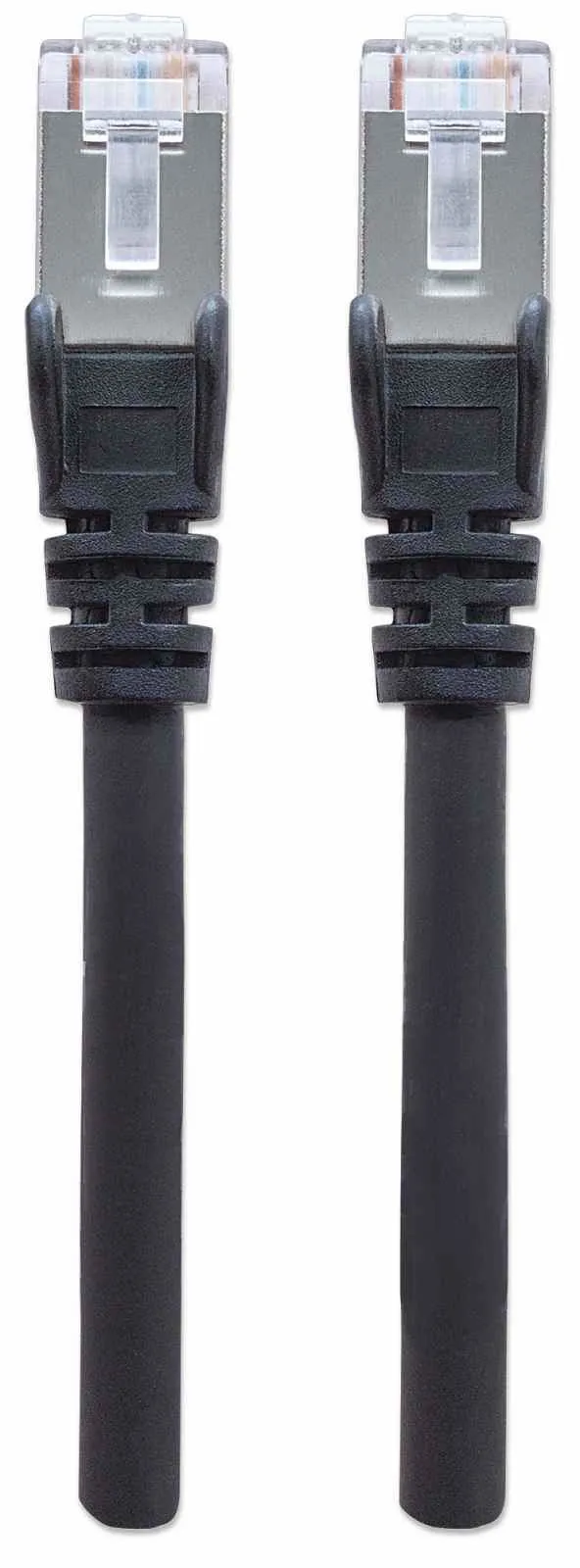 Intellinet Netzwerkkabel mit Cat6a-Stecker und Cat7-Rohkabel, S/FTP, 100% Kupfer, LS0H, 3 m, schwarz – Bild 4