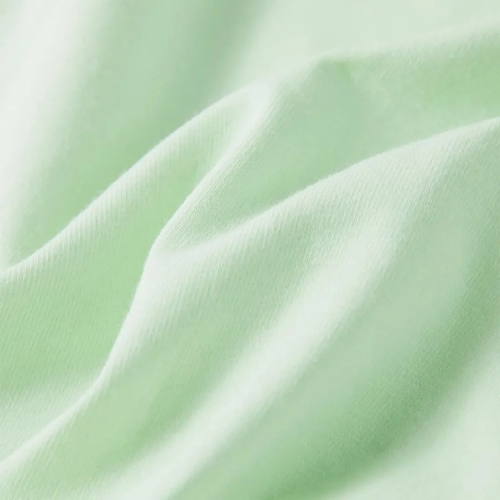 vidaXL Kinder-T-Shirt mit Flügelärmeln Zartgrün 104 – Bild 7