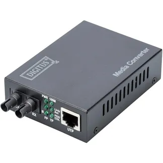 Fast Ethernet Medienkonverter RJ-45 auf ST-Duplex Fast Ethernet Medienkonverter RJ-45 auf ST-Duplex