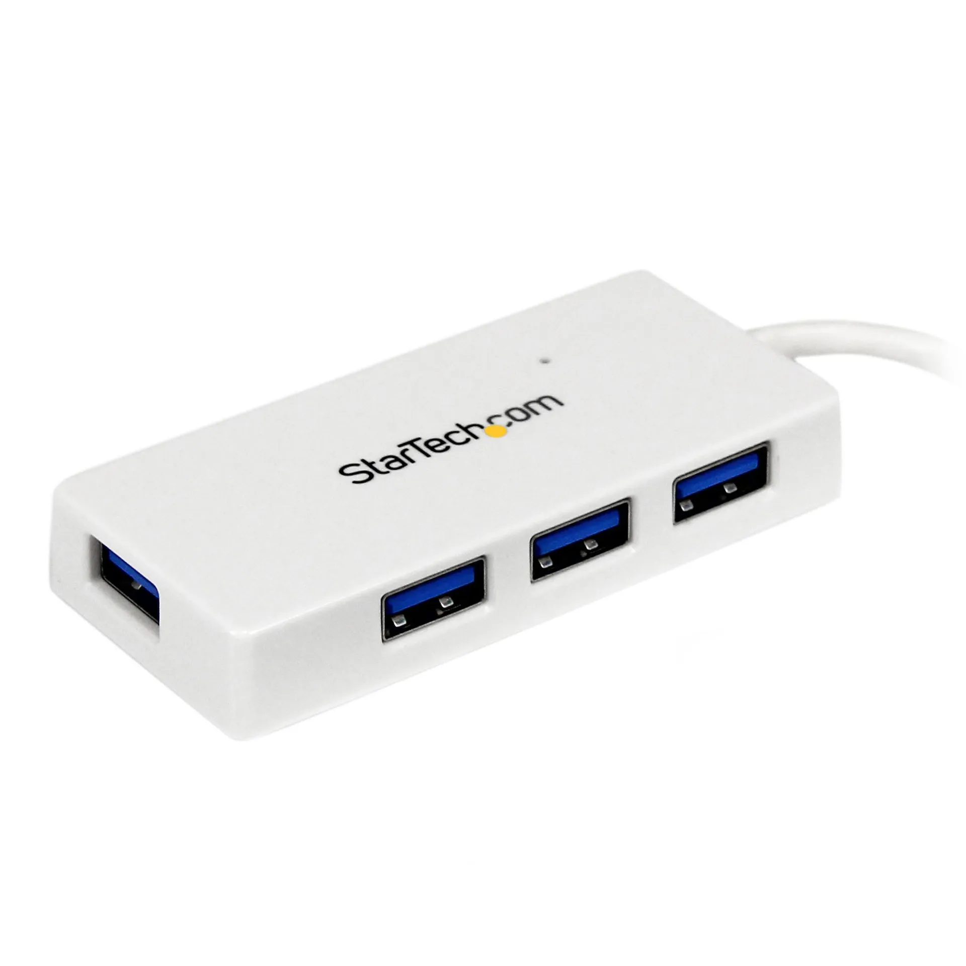 StarTech.com 4 Port USB 3.0 SuperSpeed Mini Hub - 5Gbps - Weiß – Bild 2