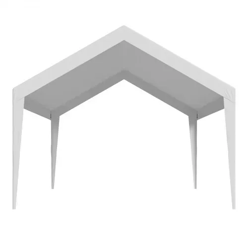 VEVOR Carport-Ersatzdach, 3,65 x 6,09 m, tragbare Garagenzeltplane, UV-beständige Autounterstandsplane, strapazierfähige Carport-Abdeckung, weiß, Rahmen nicht im Lieferumfang enthalten – Bild 9
