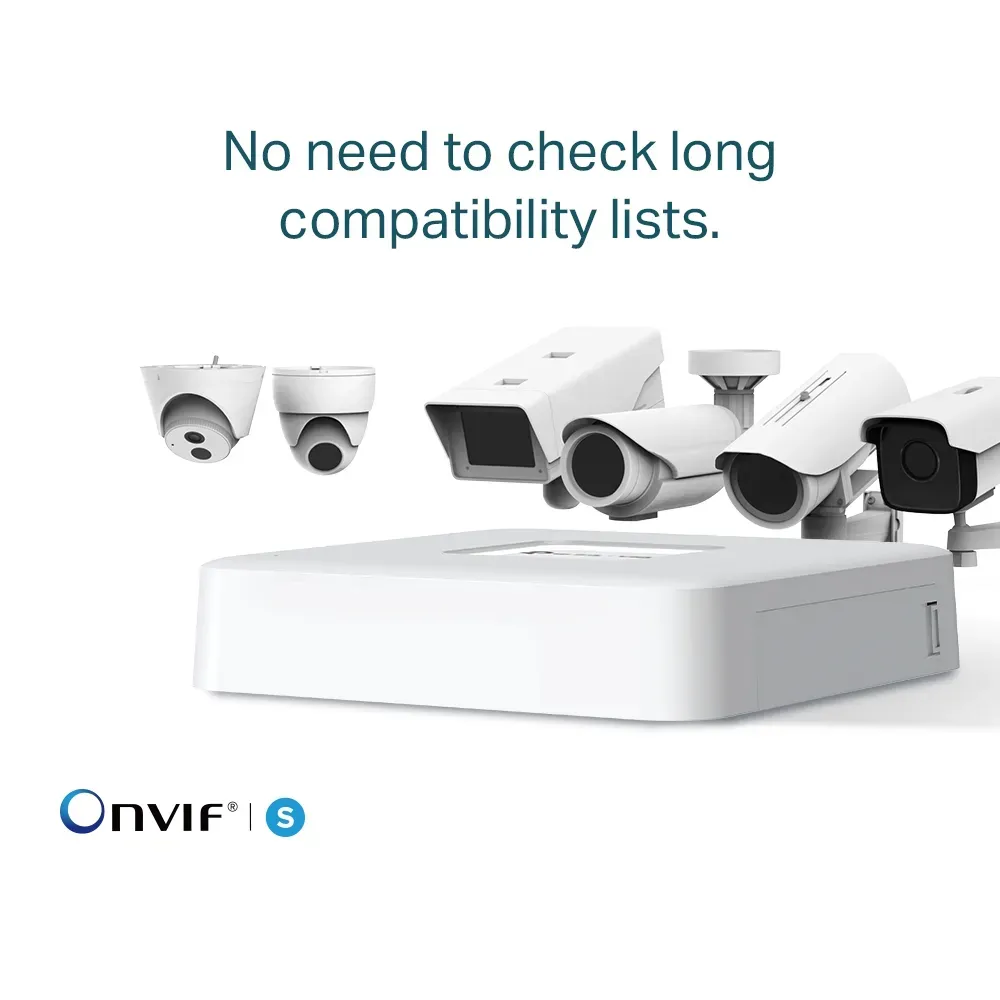 TP-Link - 4 Channel PoE Network Video Recorder - VIGI NVR1104H-4P – Bild 8