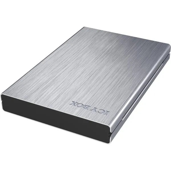 ICY BOX IB-241WP, Ext. HDD-Gehäuse, 1x 2,5" SATA (I/II/III 6Gbit/s) HDD zu USB 3.2 Gen 1 UASP Host, Aluminium, mit einstellbarem Schreibschutz – Bild 2