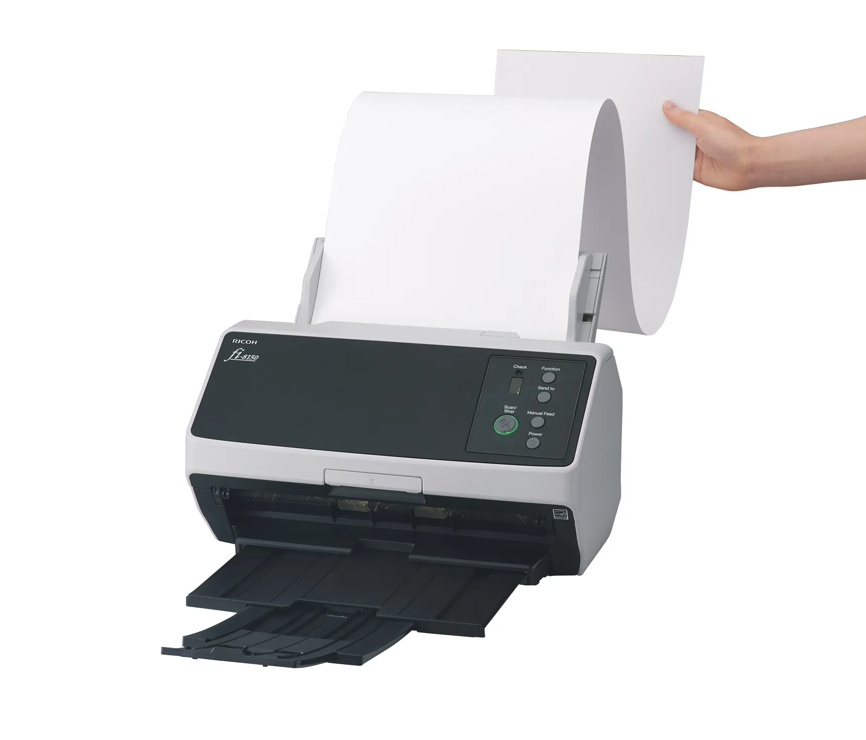 Ricoh FI-8150 ADF + Scanner mit manueller Zuführung 600 x 600 DPI A4 Schwarz, Grau – Bild 7