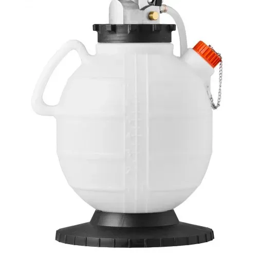 VEVOR Getriebeölpumpe, 7,5 L Fassungsvermögen, Manuelles ATF-Öleinfüllgerät mit 8 ATF-Adaptern & 120 cm Auslass, Ölabsaugpumpe mit HDPE-Tank für Autos & Rasenmäher – Bild 10
