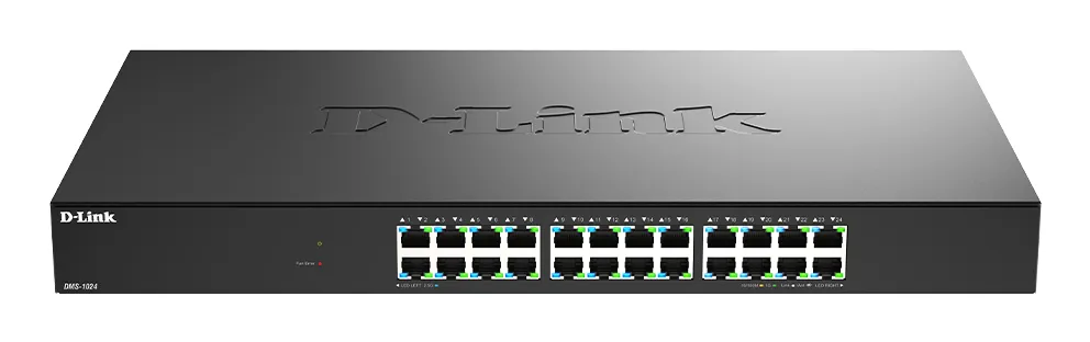 D-Link DMS-1024 Unmanaged 2.5G Ethernet (100/1000/2500) Schwarz D-Link DMS-1024 Unmanaged 2.5G Ethernet (100/1000/2500) Schwarz