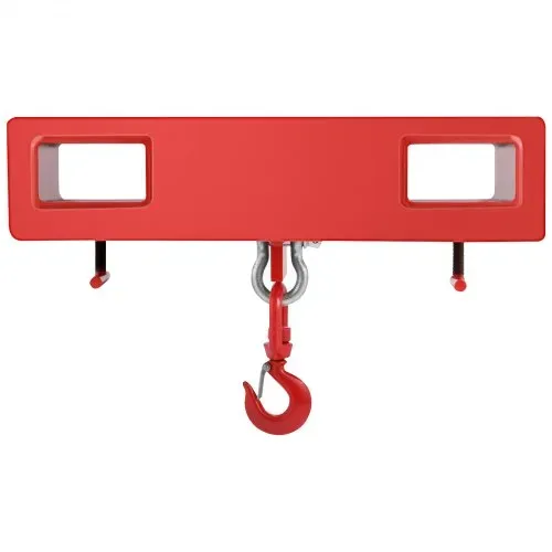 VEVOR 2 Tonnen Gabelstapler-Hebehaken, 4000 £/2000 kg Tragkraft, Gabelstapler-Gabelhubwagen, Schwenkhaken, Mobilkran, Gabelstapler-Anbaugeräte – Bild 8