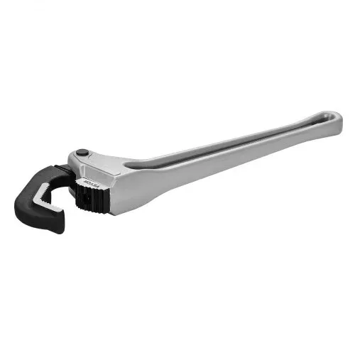 VEVOR Rohrzange, 18 Zoll gerade Aluminium-Rohrzange, automatische Backeneinstellung, verstellbarer Sanitärschlüssel, leicht zu tragen, ergonomischer Griff, aufhängbares Design, für Wasserleitungen, Autoreparaturen – Bild 9