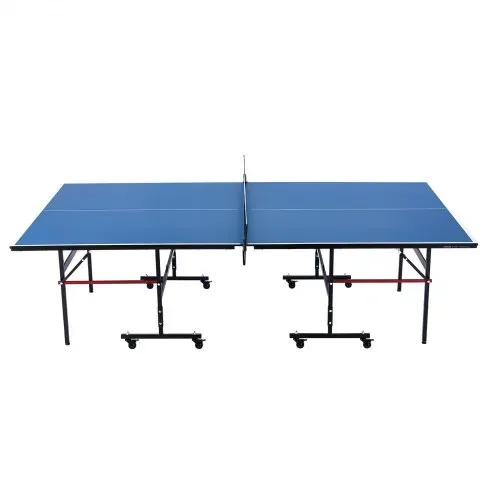 VEVOR Ping-Pong-Tisch, professionelles Tischtennisspiel, tragbarer MDF-Tischtennistisch für den Innenbereich, faltbarer Ping-Pong-Tisch mit Schnellklemmnetz und feststellbaren Rädern, einfacher Aufbau in 10 Minuten, 12 mm dicke Tischplatten – Bild 9