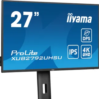 iiyama ProLite Ultraflacher 27″ (68.5 cm) Monitor mit 4K-Auflösung, IPS-Panel-Technologie, Dynamische Energieeinsparung (DPS) und einem höhenverstellbaren Standfuß iiyama ProLite Ultraflacher 27″ (68.5 cm) Monitor mit 4K-Auflösung, IPS-Panel-Technologie, Dynamische Energieeinsparung (DPS) und einem höhenverstellbaren Standfuß