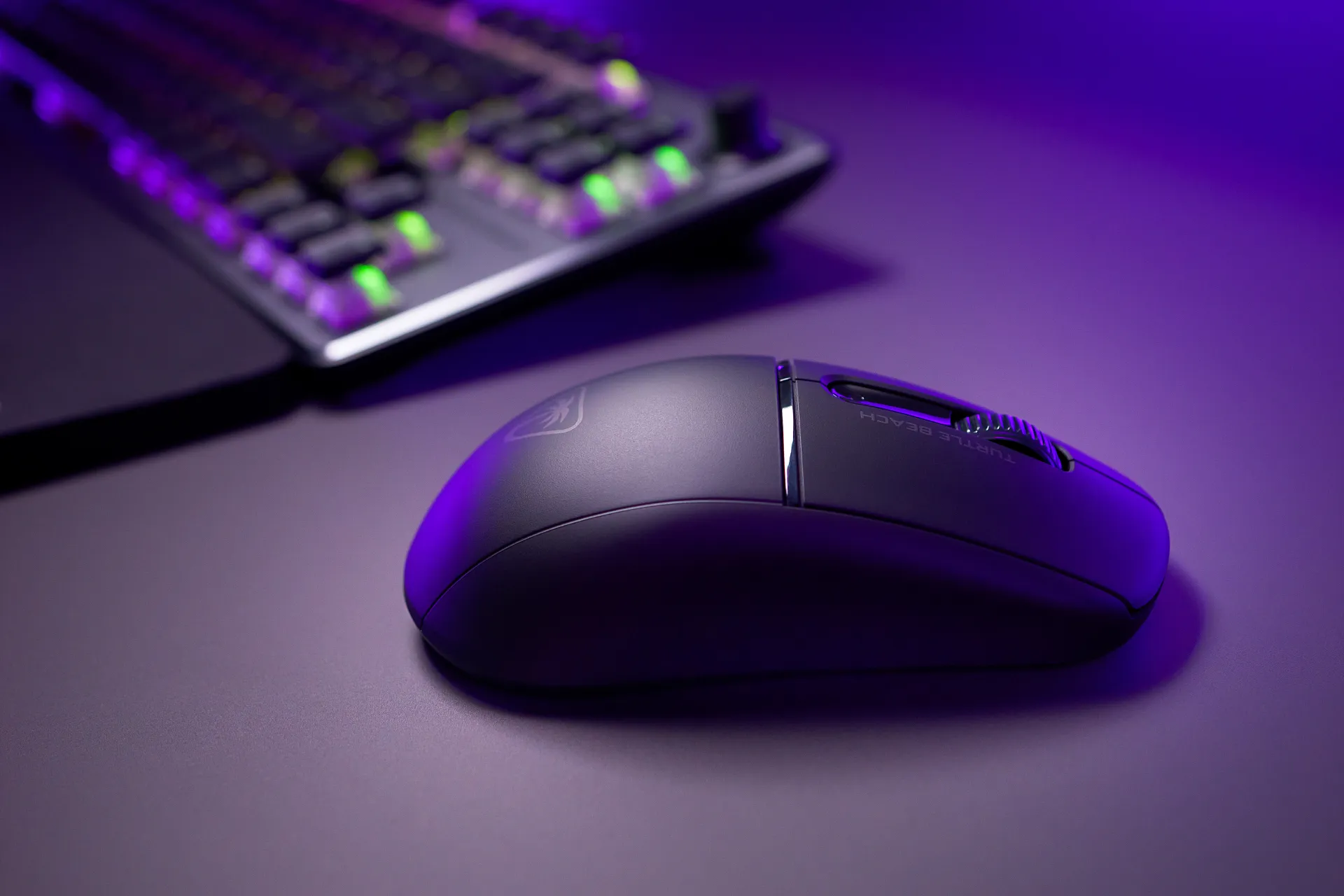 Turtle Beach Burst II Air – Kabellose 2,4-GHz-Gaming-Maus: ultraleichte 47 g, Optical Switches, symmetrisch, optischer Sensor, 26k DPI, Bluetooth, bis zu 120h Akkulaufzeit - Schwarz – Bild 6