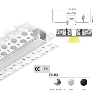 Synergy 21 LED U-Profil 200cm, ALU068-R Rigipsprofil Synergy 21 LED U-Profil 200cm, ALU068-R Rigipsprofil
